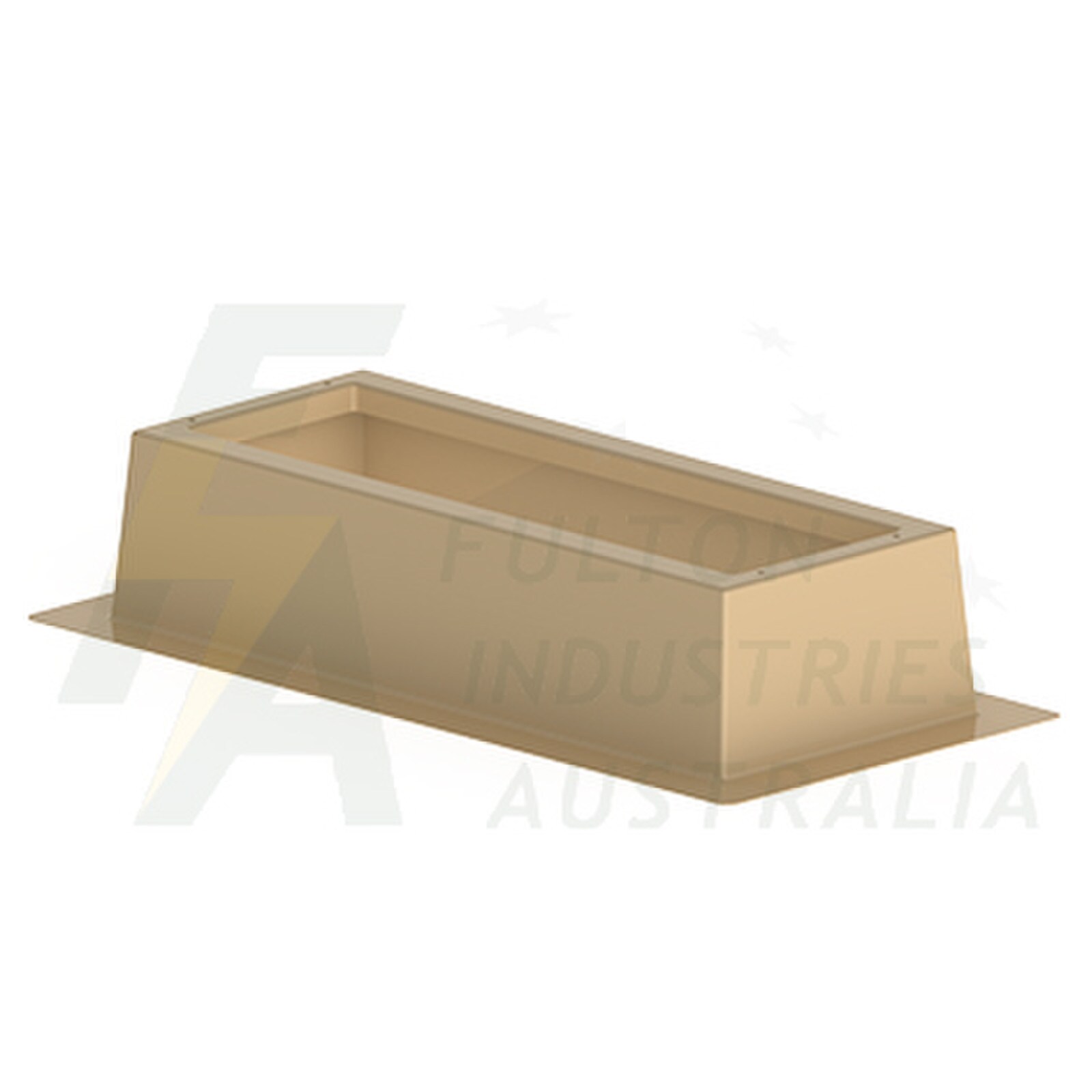 FB135B beige fibreglass pillar base